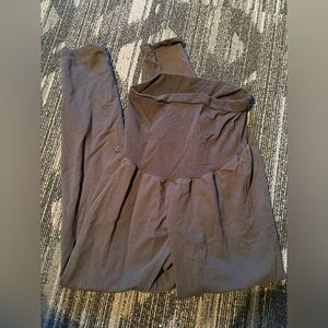 Black maternity leggings